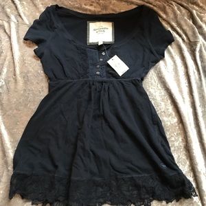 A&F 🦌Lace Babydoll Top